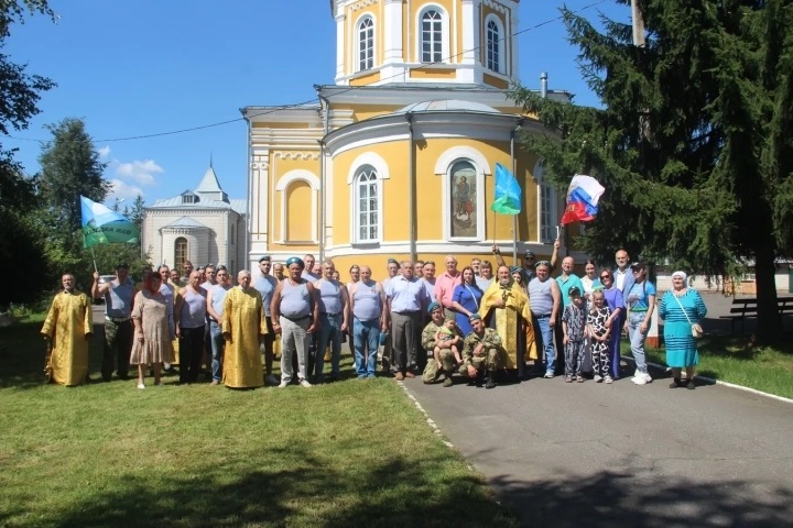Молитва о воздушно-десантном воинстве Российском, в день памяти Пророка Божия Илии, совершена в Соборном храме Новозыбковского благочиния