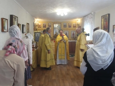 Апостольской пост для прихожан молитвенного дома села Новые Бобовичи завершился участием в Божественной литургии