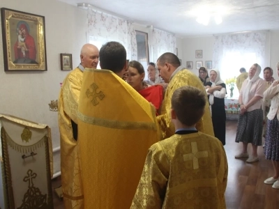 Апостольской пост для прихожан молитвенного дома села Новые Бобовичи завершился участием в Божественной литургии