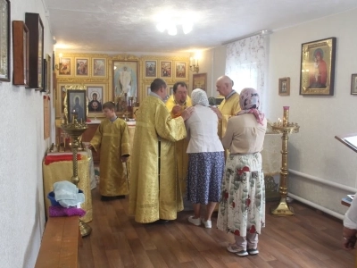 Апостольской пост для прихожан молитвенного дома села Новые Бобовичи завершился участием в Божественной литургии