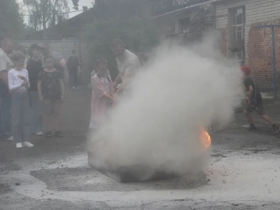«Я знаю правила пожарной безопасности!»  Учащиеся воскресных школ города Новозыбкова посетили отделение МЧС РФ в городе Новозыбкове