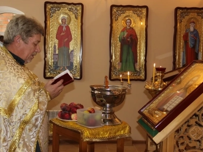 Священник молитвенно поздравил сотрудников и осуждённых СИЗО-2 города Новозыбкова с праздником Преображения Господня