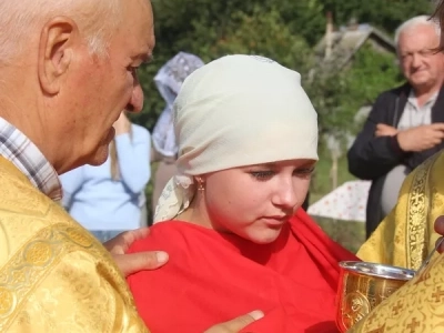 Литургия под открытым небом совершена на месте утраченного храма в селе Новое Место