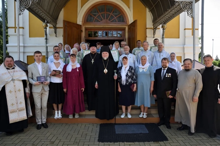 Храм в честь Чуда Архистратига Михаила в Хонех города Новозыбкова