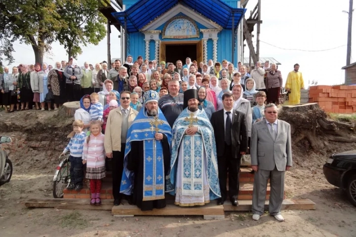 Рождество Пресвятой Богородицы: Престольный Праздник восстанавливающегося храма на Людково, Новозыбковского благочиния