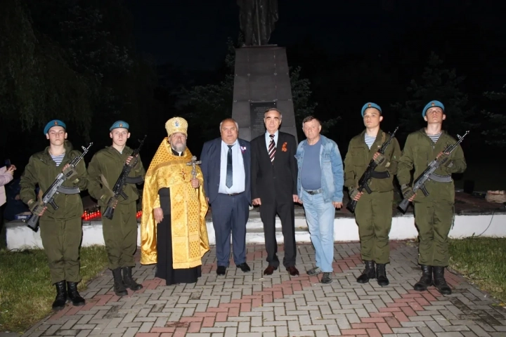 Памяти тех, кто ценою жизни своей одержал победу в Великой Отечественной Войне, прошла акция «Свеча памяти»