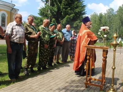 106-я годовщина основания Пограничных войск России в Новозыбковском благочинии ознаменована молитвой