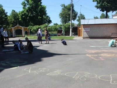 Завершение учебного года в Воскресной школе при храме в честь Чуда Архистратига Михаила в Хонех города Новозыбкова