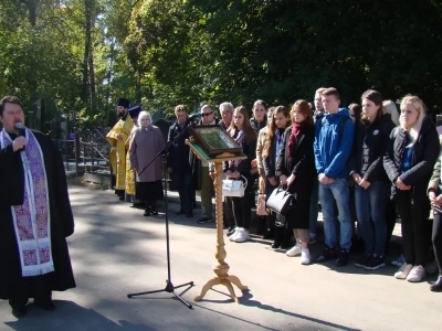 В день освобождения Новозыбковской земли от немецко-фашистских захватчиков совершена молитва о упокоении павших воинов-освободителей