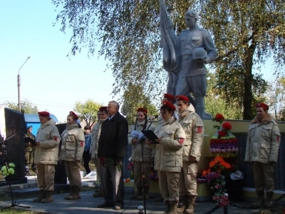 В день освобождения Новозыбковской земли от немецко-фашистских захватчиков совершена молитва о упокоении павших воинов-освободителей