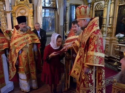 Воспоминание чуда Архистратига Михаила, бывшего в Хонех (Колоссах) (IV). Престольный праздник Соборного храма Новозыбковского благочиния Клинцовской Епархии возглавил Правящий Архиерей – Епископ Клинцовский и Трубчевский Владимир