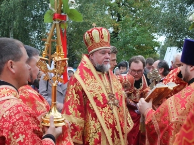 Воспоминание чуда Архистратига Михаила, бывшего в Хонех (Колоссах) (IV). Престольный праздник Соборного храма Новозыбковского благочиния Клинцовской Епархии возглавил Правящий Архиерей – Епископ Клинцовский и Трубчевский Владимир