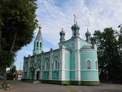 Архиерейское богослужение в Троицком храме города Новозыбков