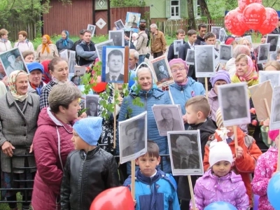 День Великой Победы в селе Верещаки Новозыбковского благочиния