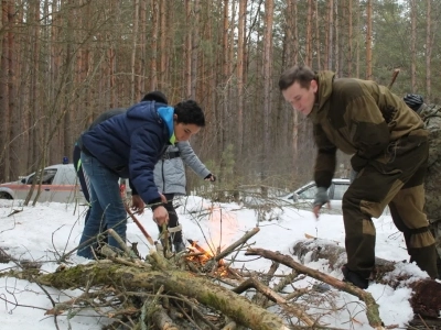 «Зимний экстрим-2019». При участии Новозыбковского благочиния, для школ города Новозыбкова и Новозыбковского района, проведены военно-спортивные игры