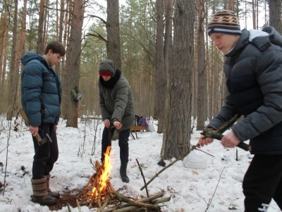 «Зимний экстрим-2019». При участии Новозыбковского благочиния, для школ города Новозыбкова и Новозыбковского района, проведены военно-спортивные игры