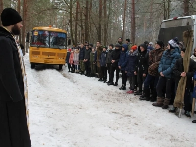 «Зимний экстрим-2019». При участии Новозыбковского благочиния, для школ города Новозыбкова и Новозыбковского района, проведены военно-спортивные игры