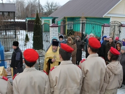 День Героев отечества в Новозыбковском благочинии: священник принял присягу Юнармейцев