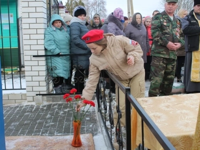 День Героев отечества в Новозыбковском благочинии: священник принял присягу Юнармейцев