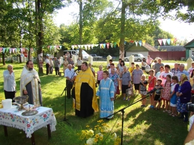 В день памяти святых мучеников братьев Маккавеев, 525-летие села Новые Бобовичи селяне отметили молитвой