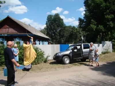 В день памяти пророка Божия Илии в селе Новое Место совершен традиционный «Ильинский Крестный ход» и освящен единственный сохранившийся в селе водный источник