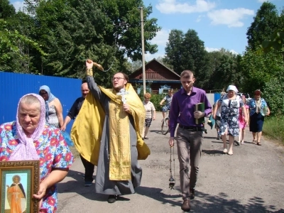 В день памяти пророка Божия Илии в селе Новое Место совершен традиционный «Ильинский Крестный ход» и освящен единственный сохранившийся в селе водный источник