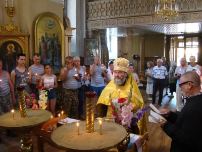 Молитва о воздушно-десантном воинстве Российском в день памяти Пророка Божия Илии совершена в Соборном храме Новозыбковского благочиния