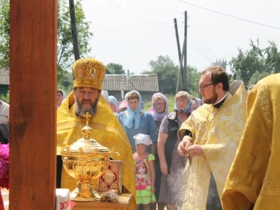 В День 1030-летия Крещения Руси в селе Сновское Новозыбковского благочиния освящен Поклонный крест