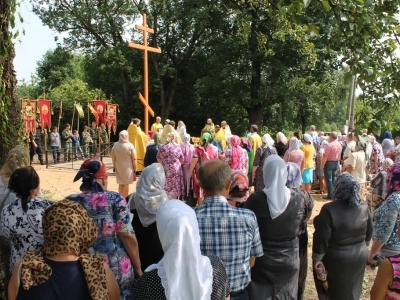 В День 1030-летия Крещения Руси в селе Сновское Новозыбковского благочиния освящен Поклонный крест