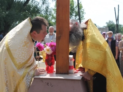 В День 1030-летия Крещения Руси в селе Сновское Новозыбковского благочиния освящен Поклонный крест