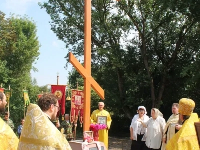 В День 1030-летия Крещения Руси в селе Сновское Новозыбковского благочиния освящен Поклонный крест