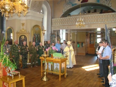 День военного автомобилиста в Новозыбковском благочинии ознаменован молитвой