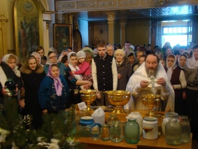 Святое Богоявление. Празднование Крещения Господня в Новозыбковском благочинии