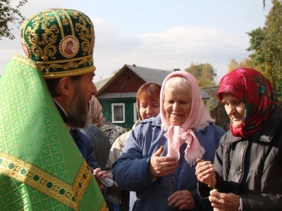 Преподобный отче Сергие, моли Бога о нас ! Престольный праздник разрушенного храма… - Жители села Внуковичи Новозыбковского района почтили память своего небесного покровителя