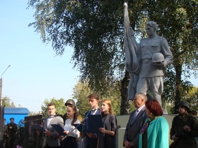 В день освобождения Новозыбковской земли от немецко-фашистских захватчиков совершена молитва о упокоении павших воинов-освободителей