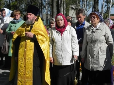 В день освобождения Новозыбковской земли от немецко-фашистских захватчиков совершена молитва о упокоении павших воинов-освободителей