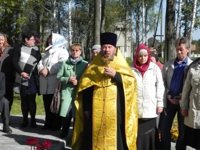 В день освобождения Новозыбковской земли от немецко-фашистских захватчиков совершена молитва о упокоении павших воинов-освободителей