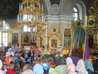 Начало нового учебного года в Новозыбковском благочинии ознаменовано молитвой