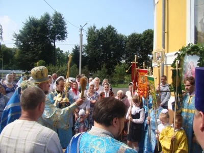 Епископ Клинцовский и Трубчевский Владимир в городе Новозыбкове возглавил торжества, посвященные иконе Божией Матери «Почаевская»