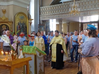 Молитва о воздушно-десантном воинстве Российском в день памяти Пророка Божия Илии совершена в Соборном храме Новозыбковского благочиния