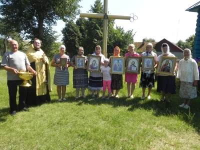 В день памяти пророка Божия Илии в селе Новое Место совершен традиционный «Ильинский Крестный ход» и освящен единственный сохранившийся в селе водный источник