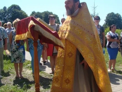 В день памяти пророка Божия Илии освящен самый большой водный источник в Новозыбковском районе