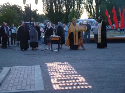 День памяти и скорби в Новозыбковском благочинии ознаменован молитвой об упокоении душ воинов-освободителей