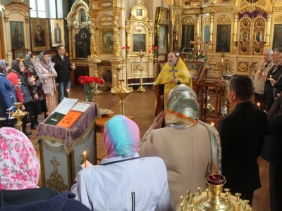 Панихида в городе Новозыбкове о памяти жертв Чернобыльской трагедии….