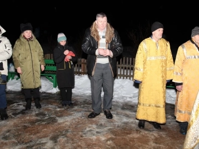 В день Святого Богоявления освящен Городской водоканал в Новозыбкове