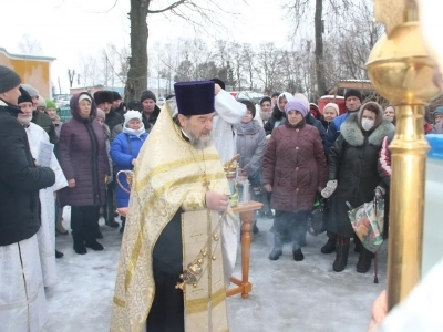 В день Святого Богоявления освящен Городской водоканал в Новозыбкове