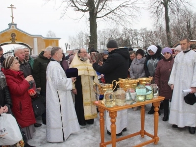 В день Святого Богоявления освящен Городской водоканал в Новозыбкове