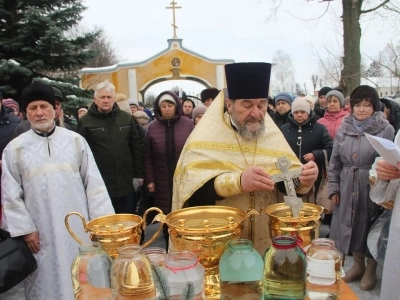 В день Святого Богоявления освящен Городской водоканал в Новозыбкове