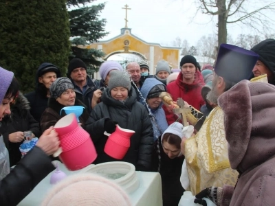 В день Святого Богоявления освящен Городской водоканал в Новозыбкове