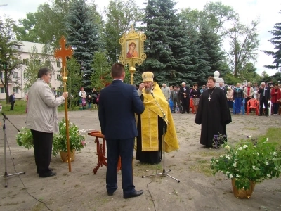 Духовенство, Администрация и селяне Новозыбковского района возблагодарили Господа об окончании посевных работ